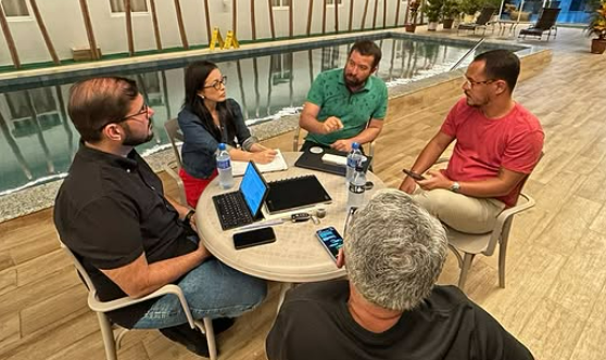 Reunião com Haroldo