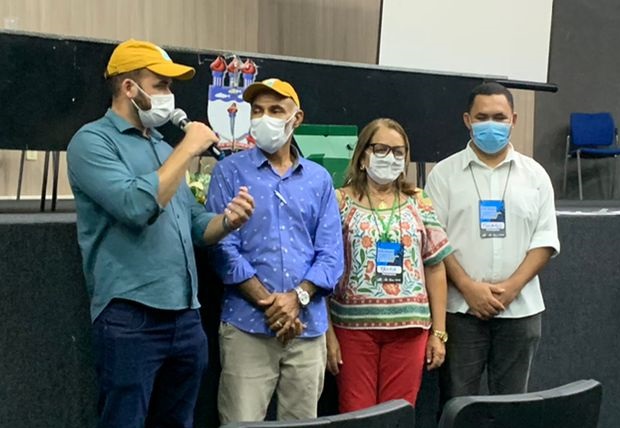 Pedro Lucas SEMARH-AL e a diretoria eleita